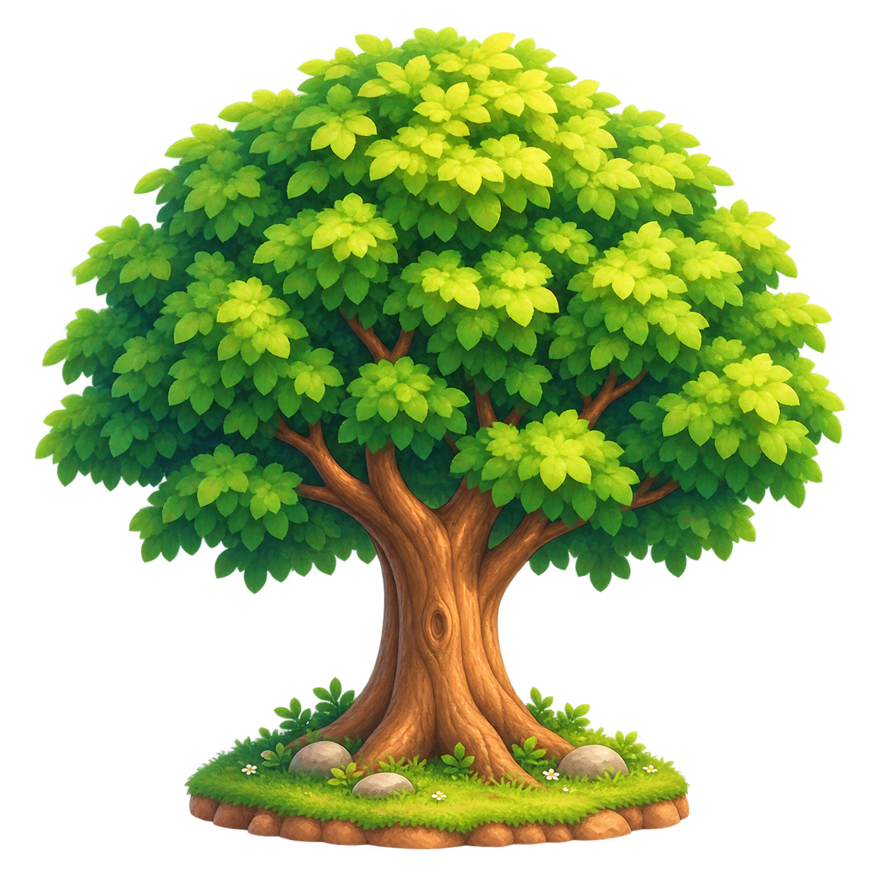 Memory Tree brand illustration